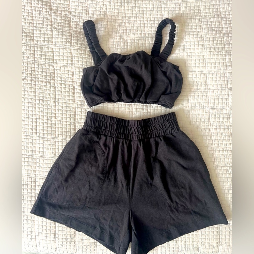 Madewell matching set cotton